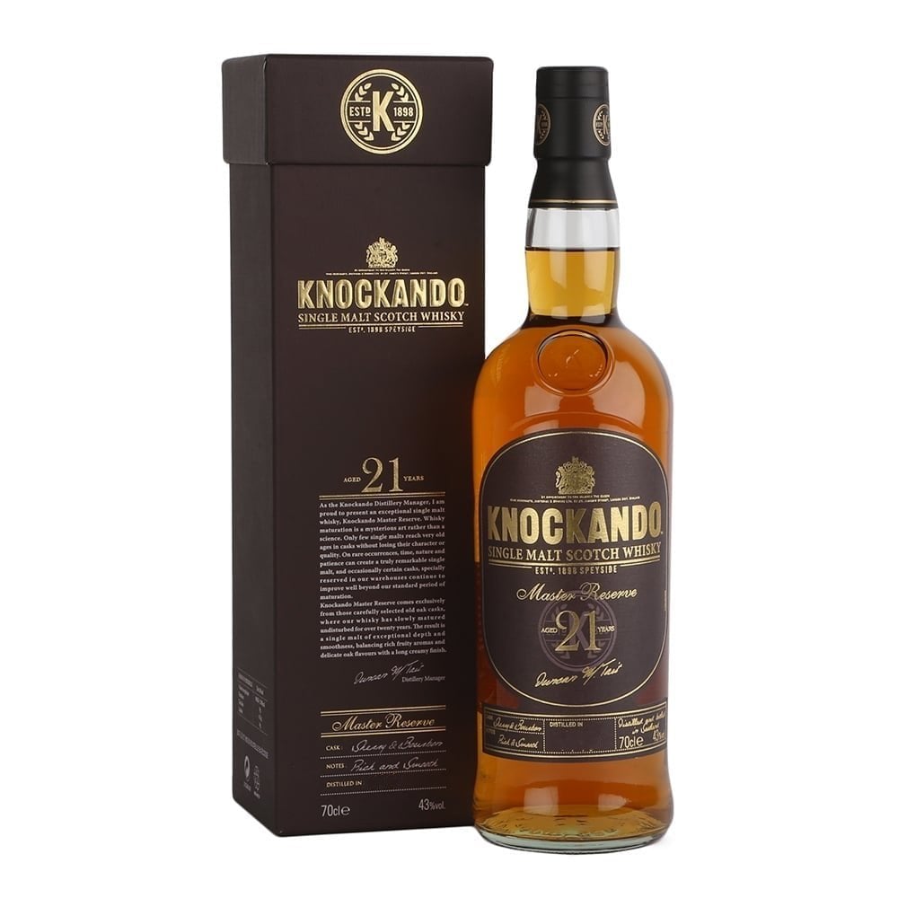 Knockando Master Reserve 21 Year Old