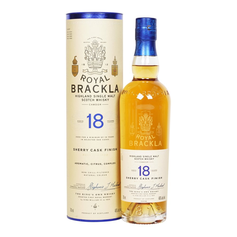 Royal Brackla 18 Year Old - Palo Cortado Finish