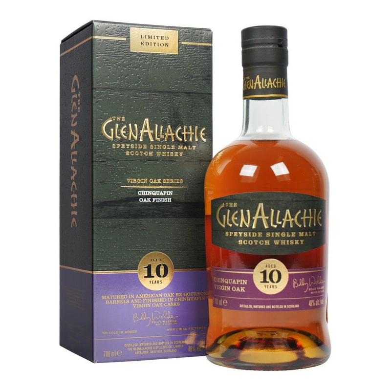 GlenAllachie 10 Year Old - Chinquapin Oak Finish
