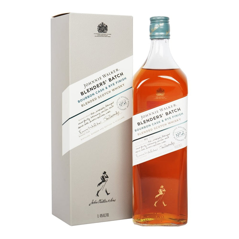 Johnnie Walker Blender’s Batch Bourbon Cask & Rye Finish