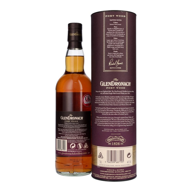 Glendronach Port Wood