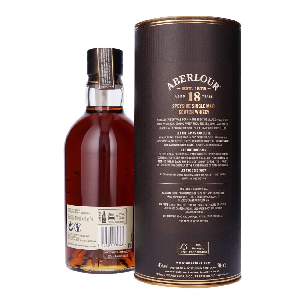 Aberlour 18 Year Old - Double Sherry Cask Finish
