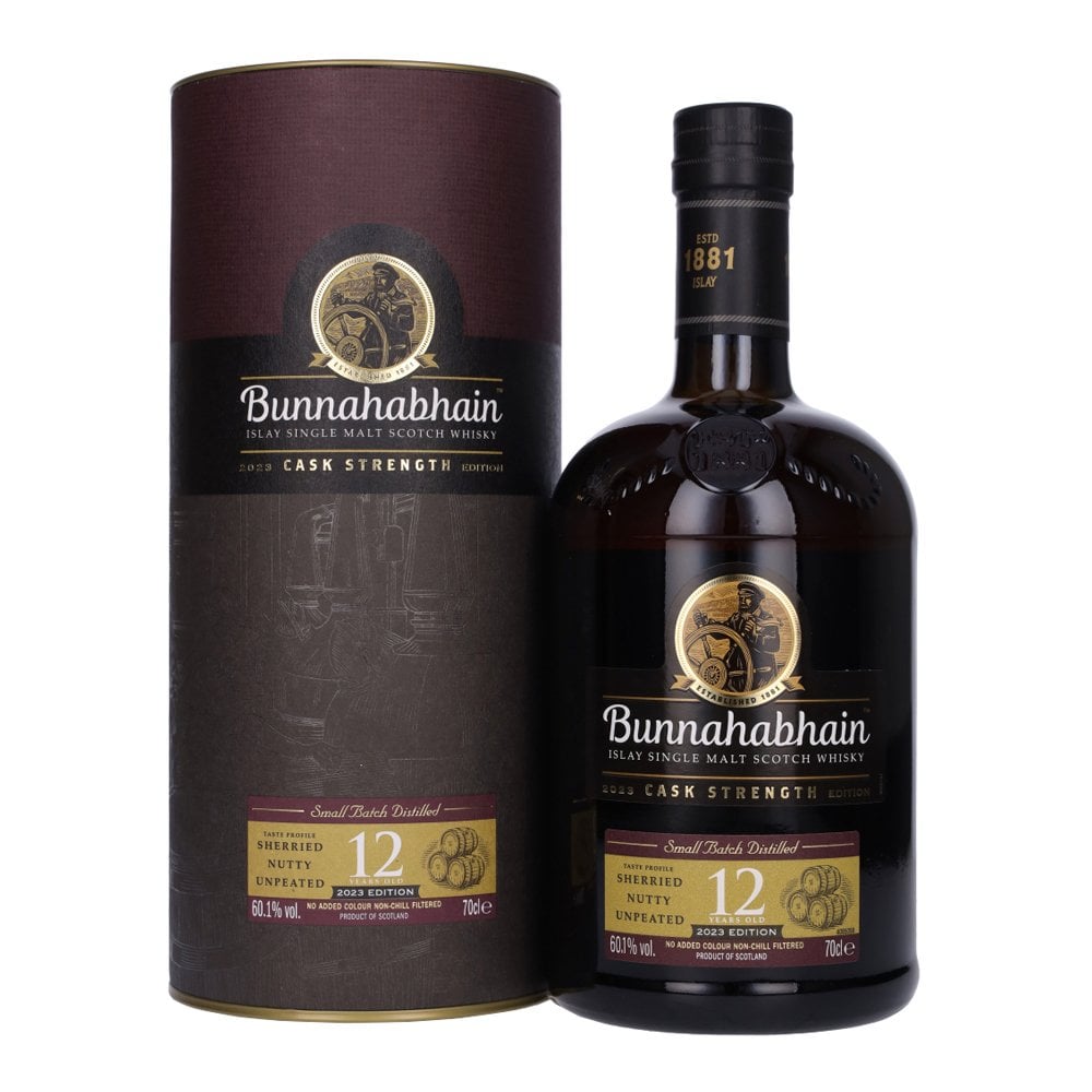 Bunnahabhain 12 Year Old Cask Strength - 2023 Release
