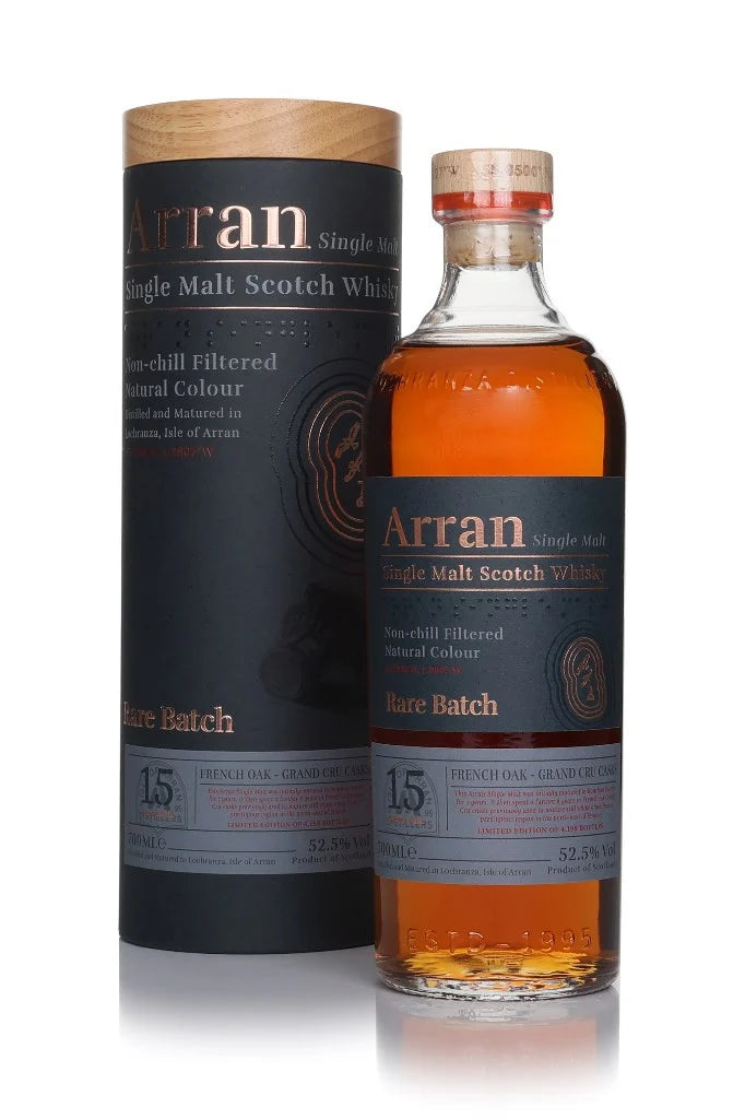 Arran 15 Year Old Rare Batch - French Oak Grand Cru 70cl