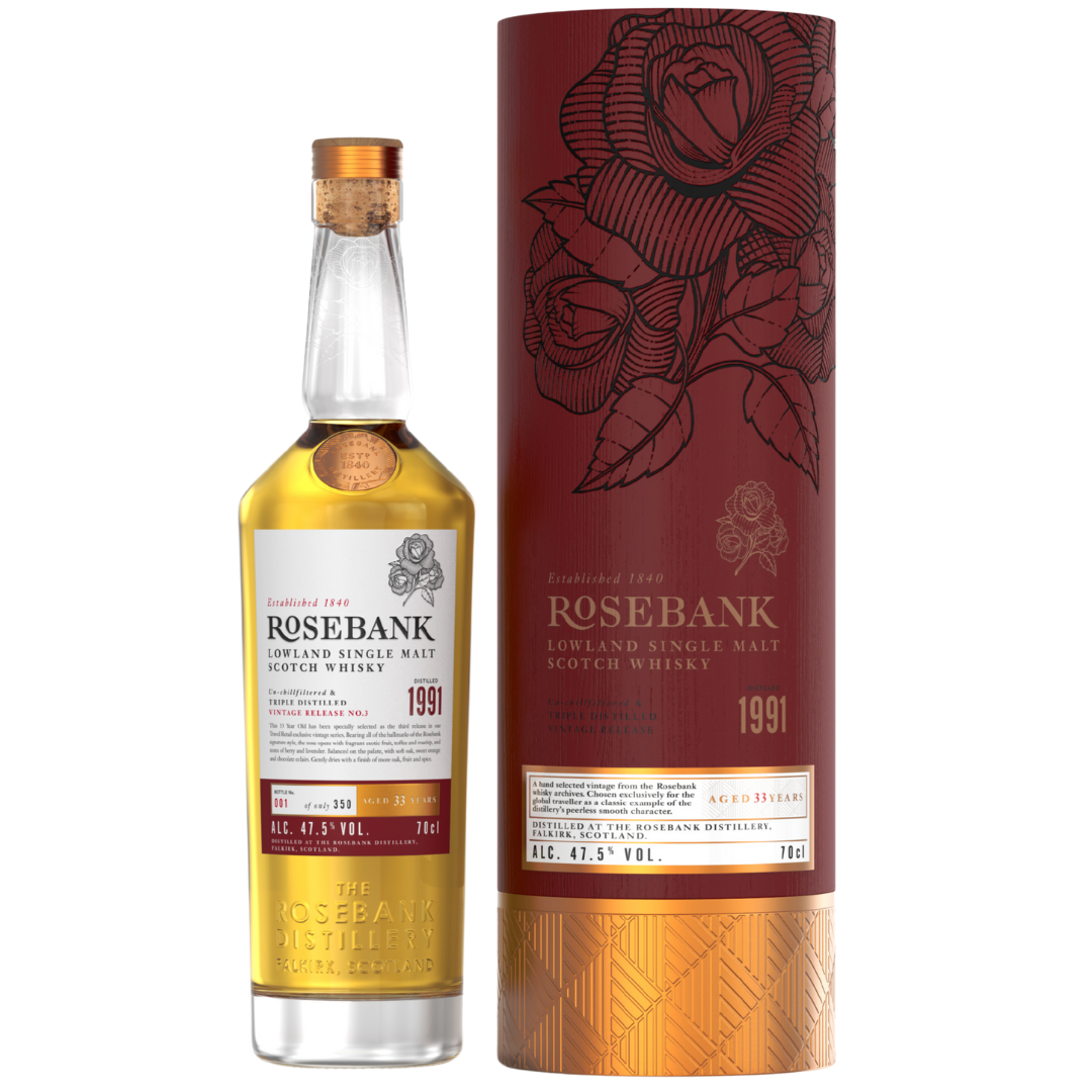 Rosebank 33 Year Old Vintage 1991 - Release Three 70cl