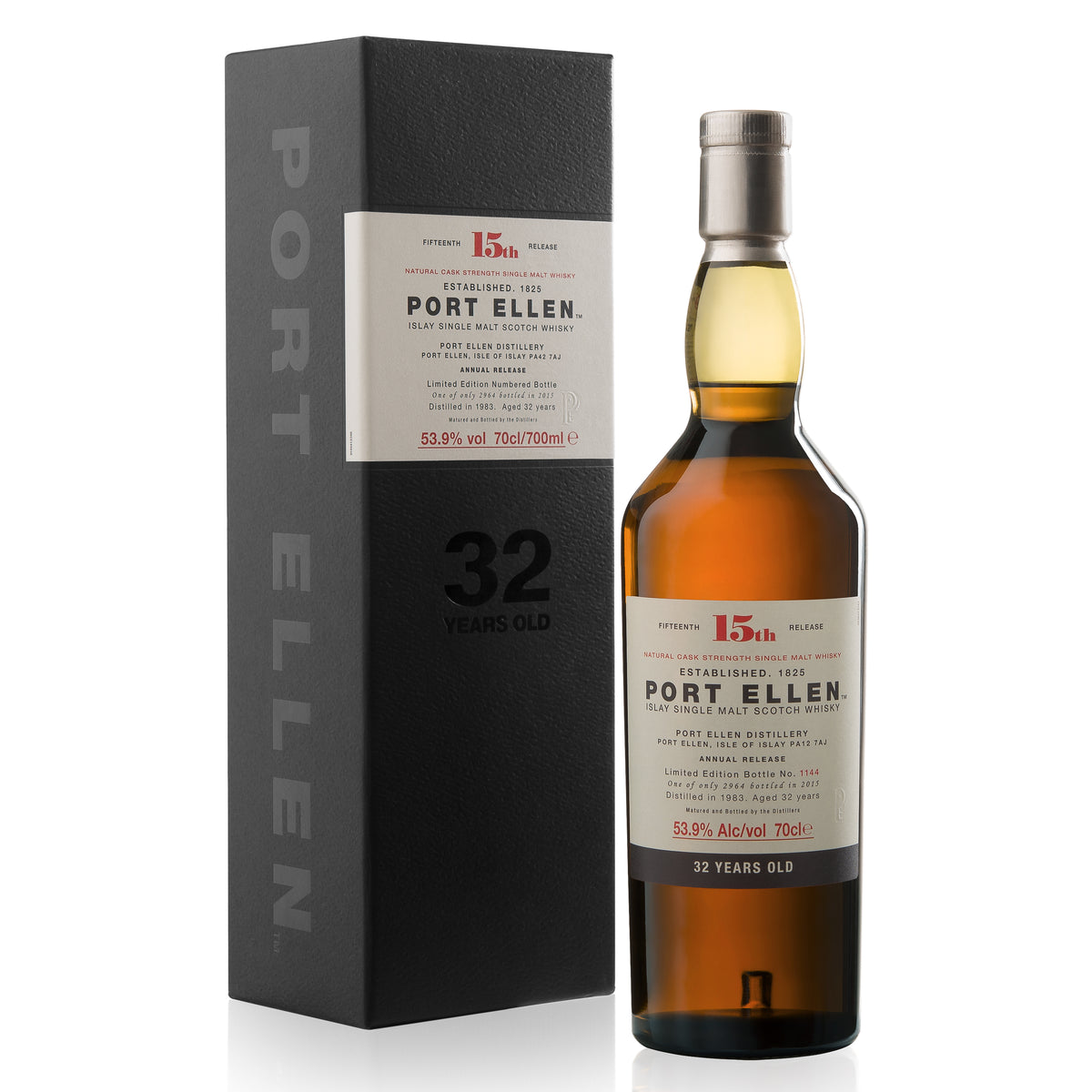 Port Ellen 15th Release 1979 – 32 Year Old – Bottle #1144