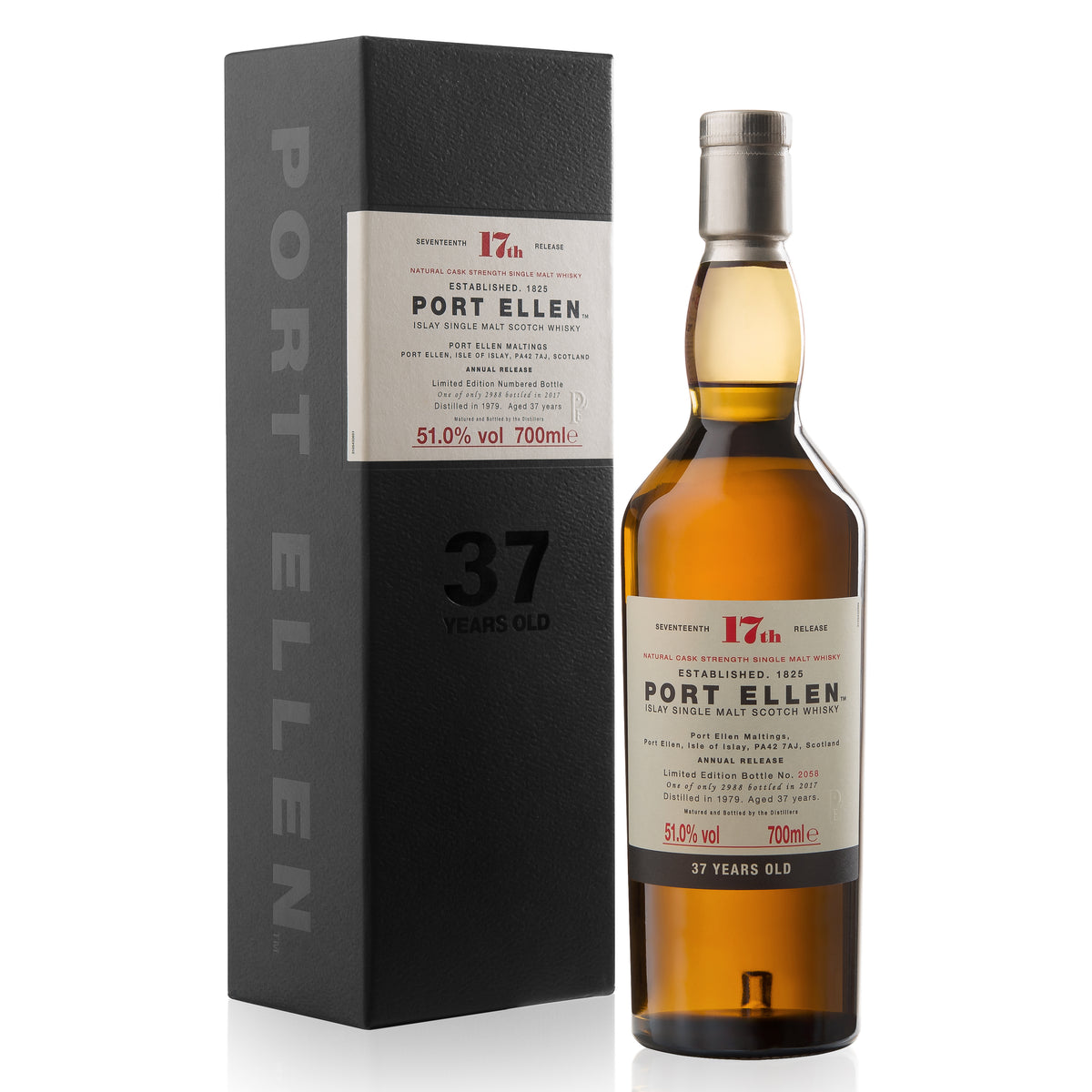 Port Ellen 17th Release 1979 – 37 Year Old – Bottle #2058