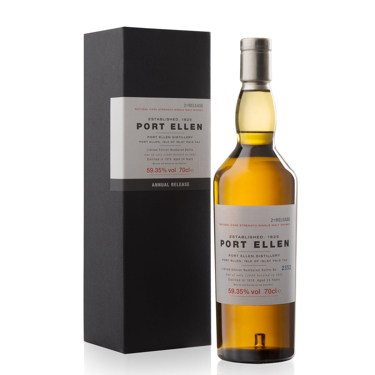 Port Ellen 2nd Release 1978 – 24 Year Old – Bottle #2352