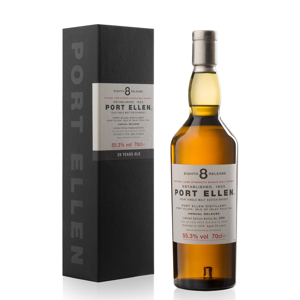 Port Ellen 8th Release 1978 – 29 Year Old – Bottle #5595