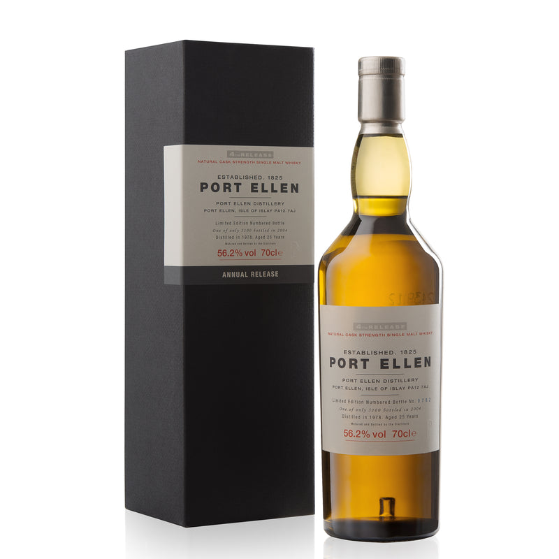 Port Ellen 4th Release 1978 – 25 Year Old – Bottle #0762